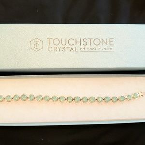 Touchstone Crystal  Pacific Green Ice Bracelet